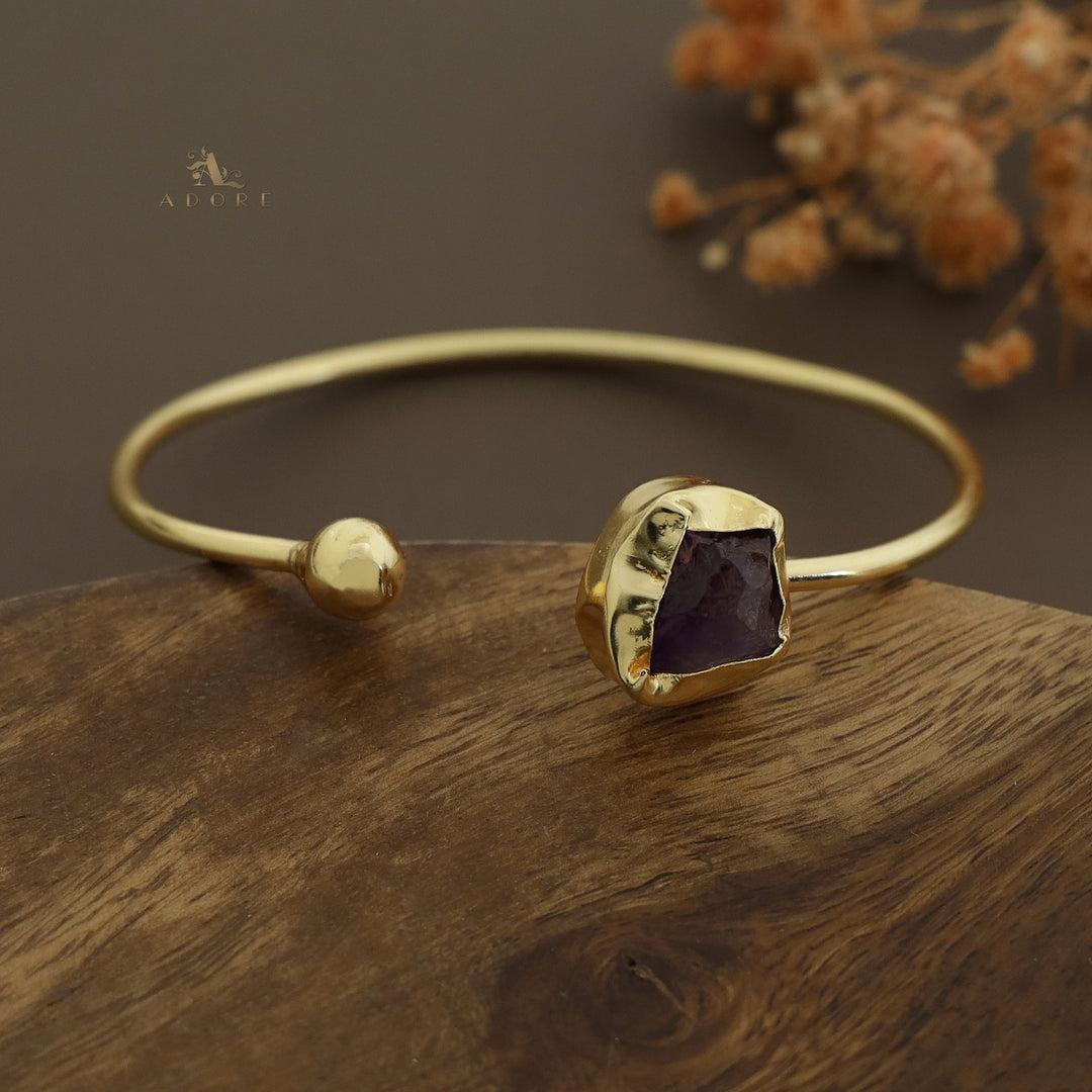 Elora Raw Stone Bangle