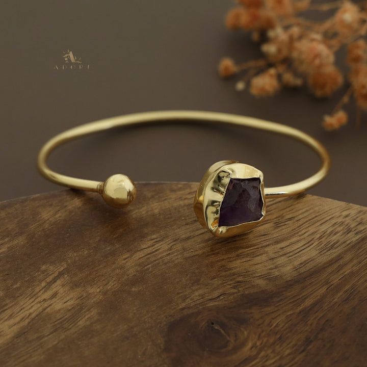 Elora Raw Stone Bangle