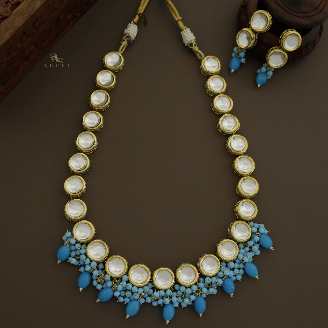 Aranmayi Kundan Neckpiece With Earring