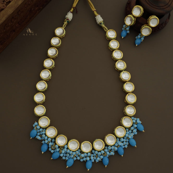 Aranmayi Kundan Neckpiece With Earring