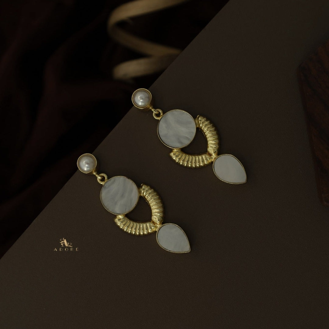 Grier Pearl MOP Earring