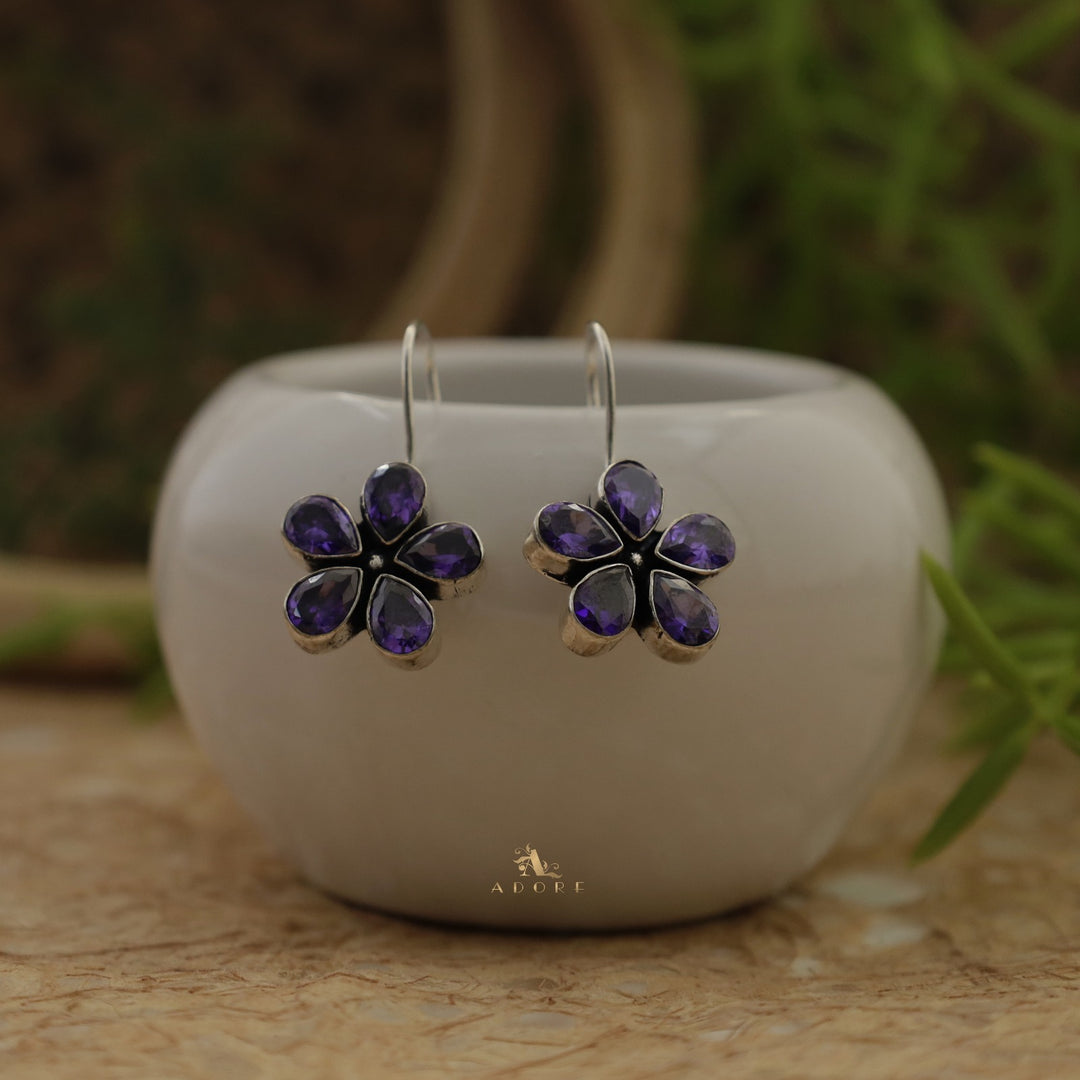 Pillan Flower Drop Earring