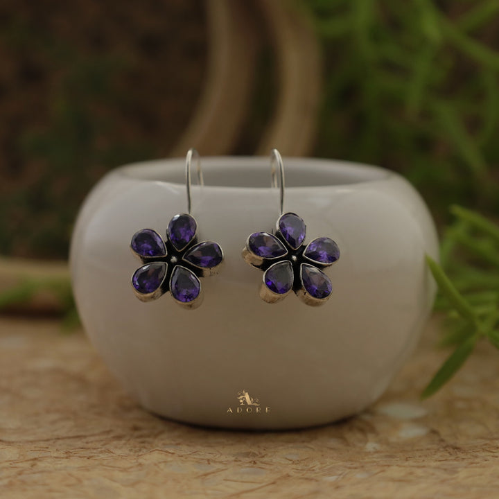 Pillan Flower Drop Earring