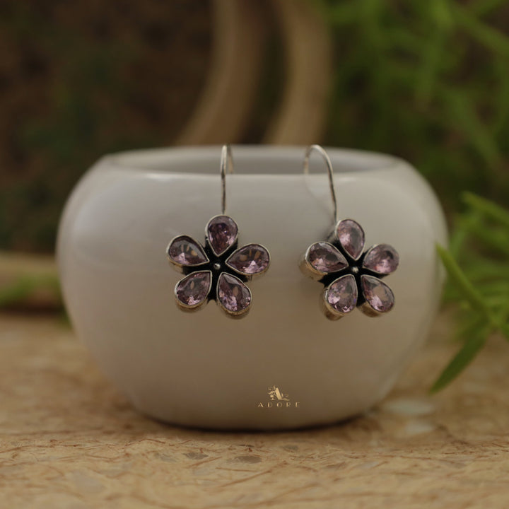 Pillan Flower Drop Earring