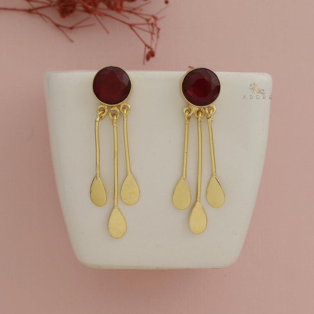 Shonika 3 Pendulum Earring