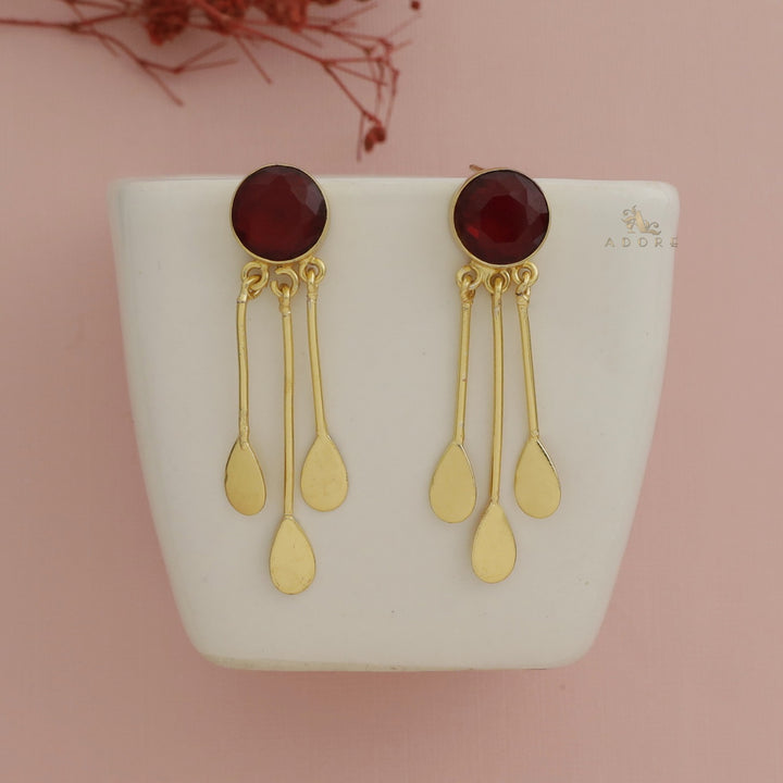 Shonika 3 Pendulum Earring