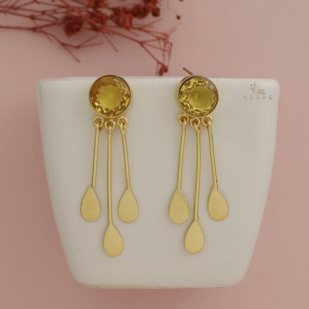 Shonika 3 Pendulum Earring