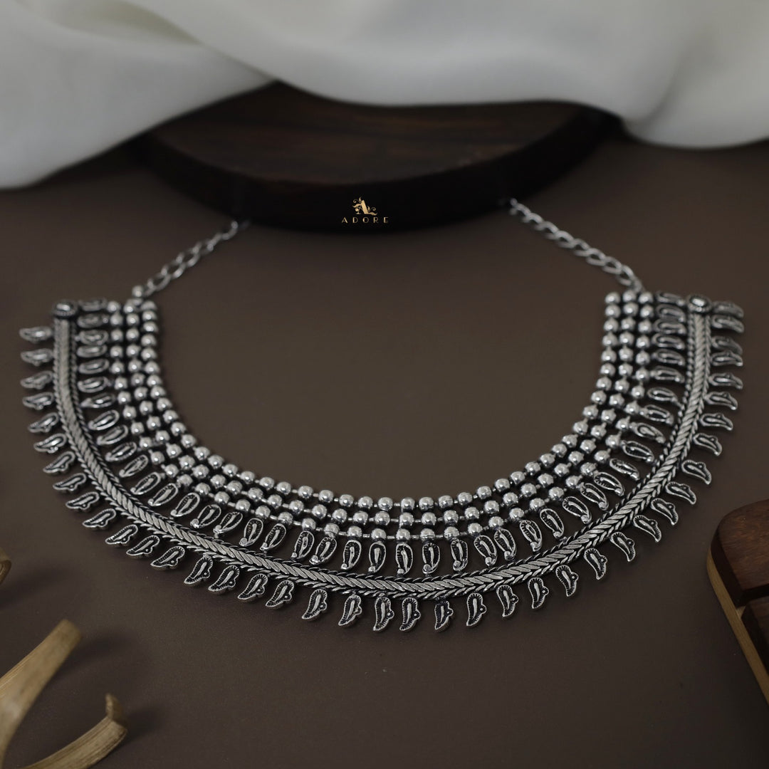 Delleza Oxidized Neckpiece