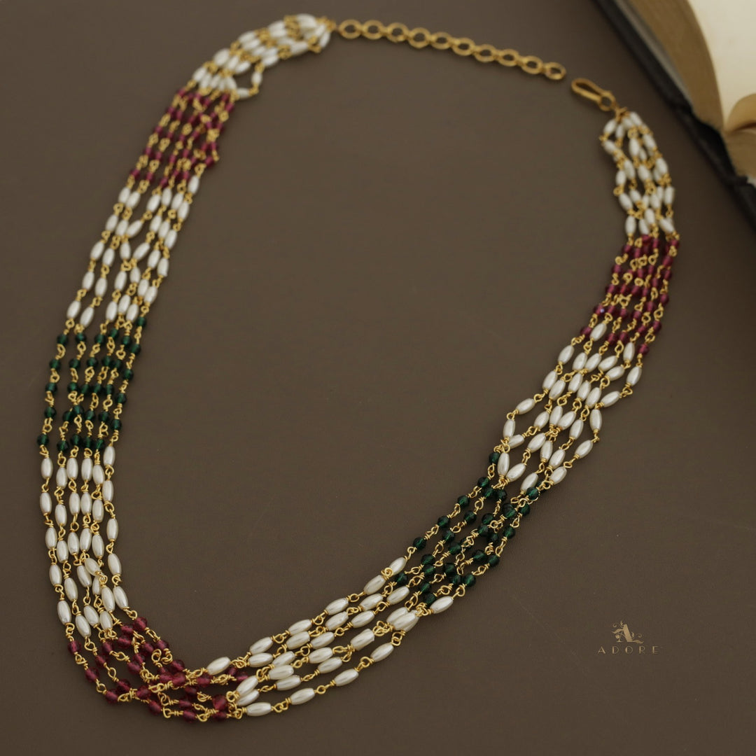 Niharika Pearl Neckpiece