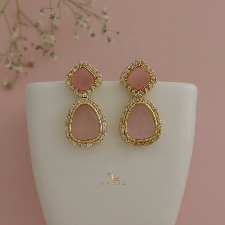 Golden Ednova Glossy Earring