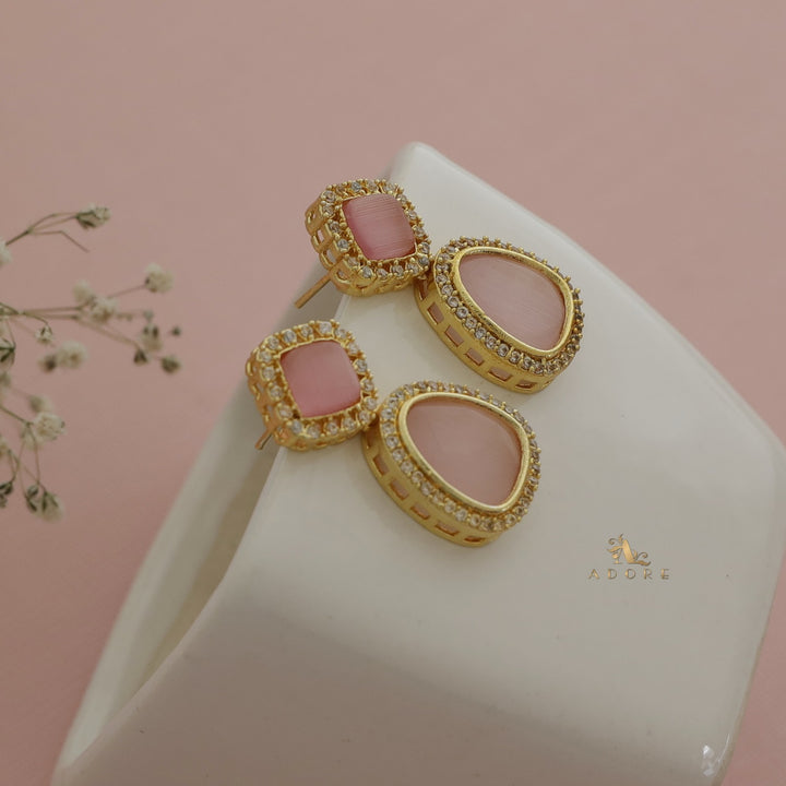 Golden Ednova Glossy Earring