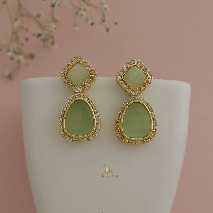 Golden Ednova Glossy Earring