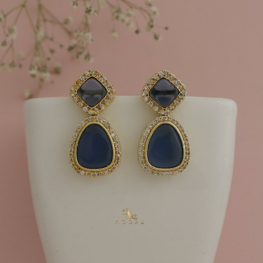 Golden Ednova Glossy Earring