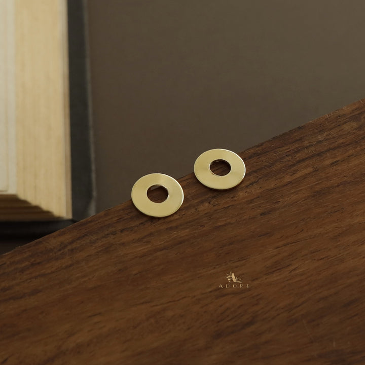 Golden Mini Polo Earring