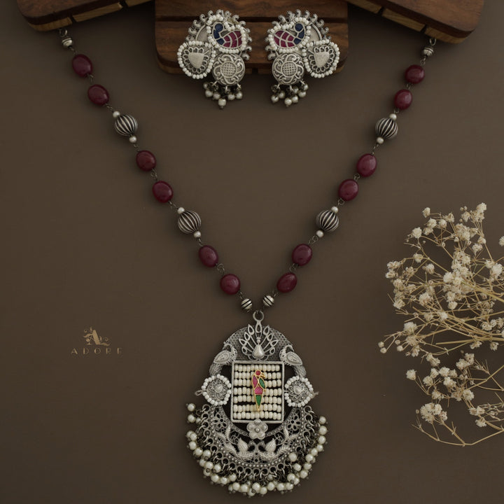 Velma Antique Neckpiece With Earring