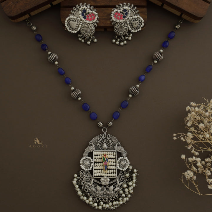 Velma Antique Neckpiece With Earring