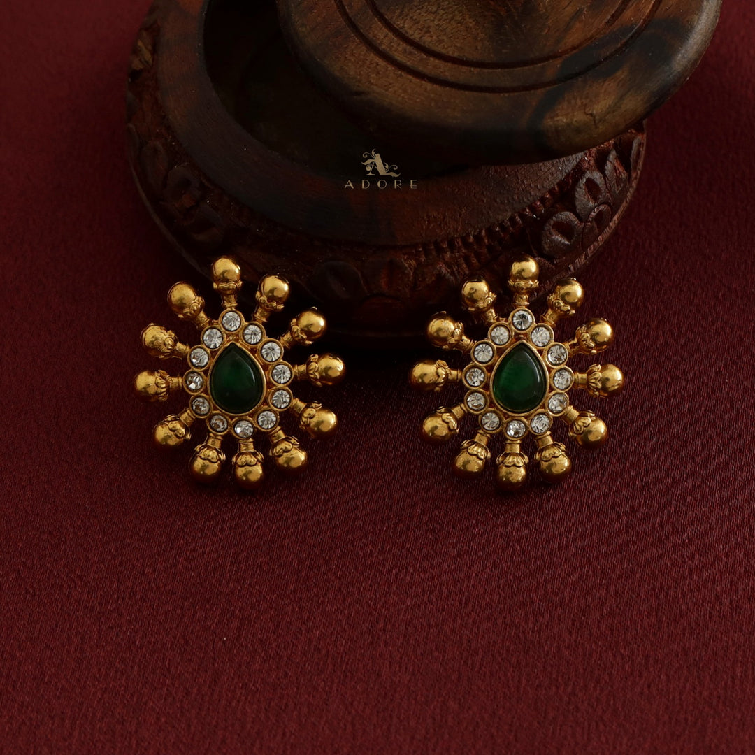 Charuvarsh 3 Layer Pearl Choker With Earring