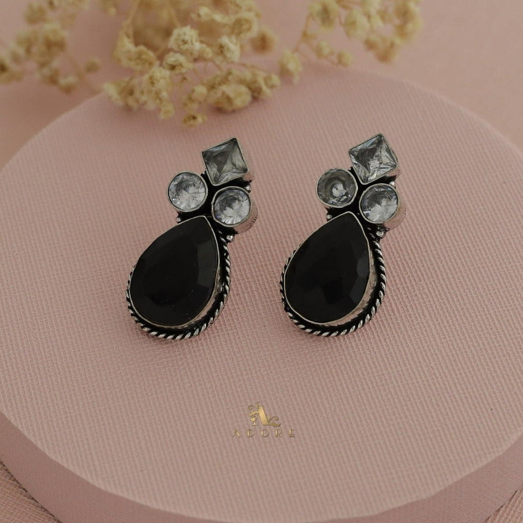 Havana Twisted Drop Earring