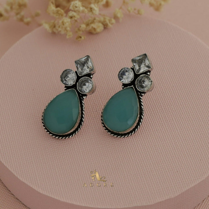 Havana Twisted Drop Earring