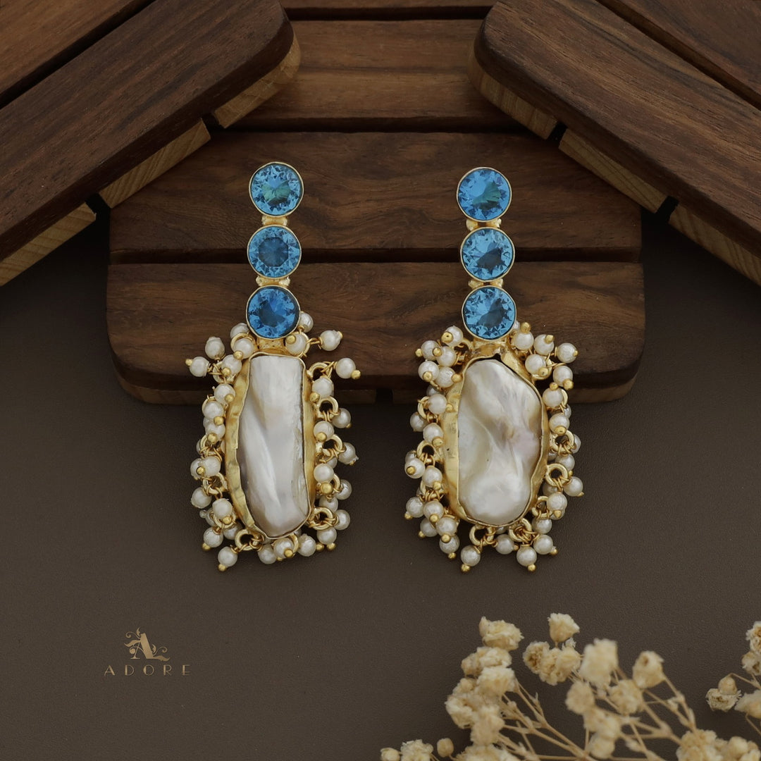 Revana Baroque Pearl Earring