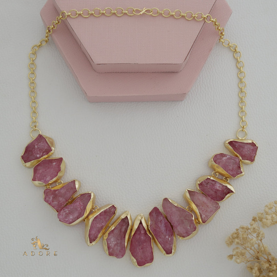 Theodora Dyed Stone Neckpiece