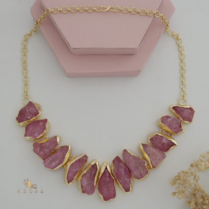 Theodora Dyed Stone Neckpiece