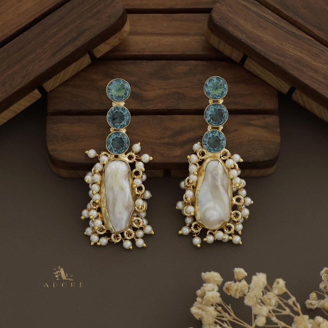 Revana Baroque Pearl Earring