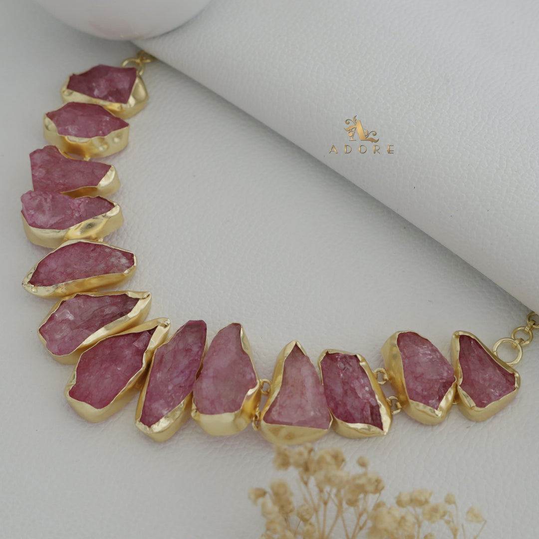 Theodora Dyed Stone Neckpiece