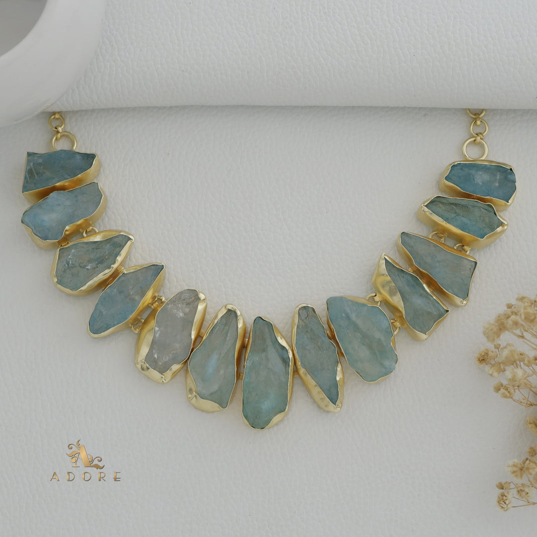 Theodora Dyed Stone Neckpiece