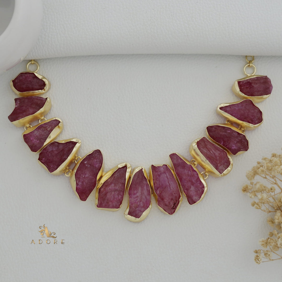 Theodora Dyed Stone Neckpiece