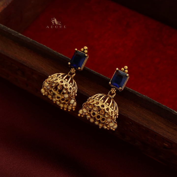 Varenya Gold Ball Jhumka