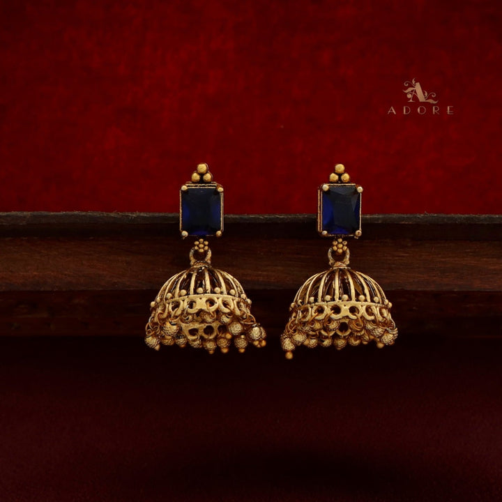 Varenya Gold Ball Jhumka