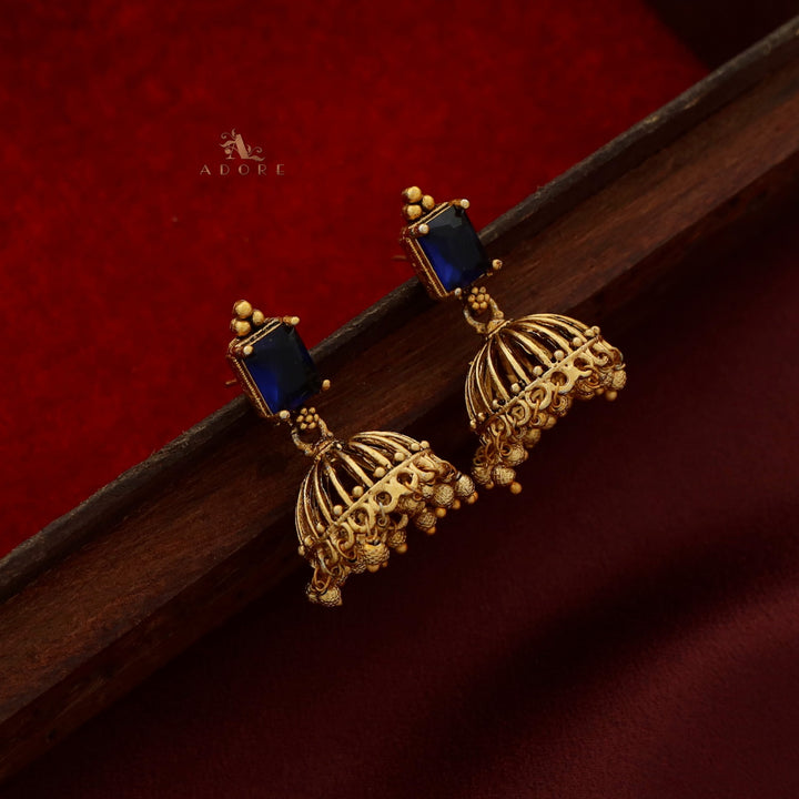 Varenya Gold Ball Jhumka