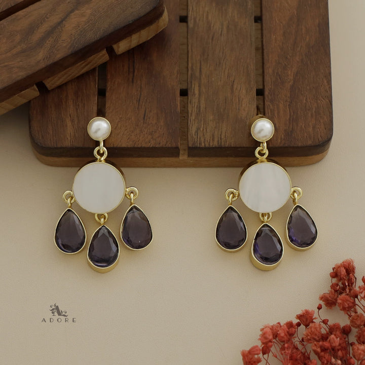 Pearly MOP Thulips Earring