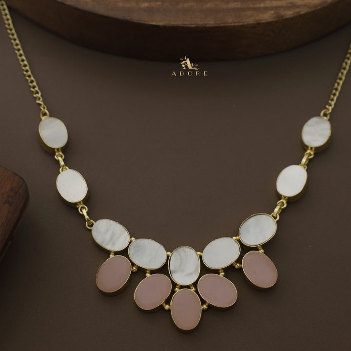 Callum MOP + Raw Stone Neckpiece
