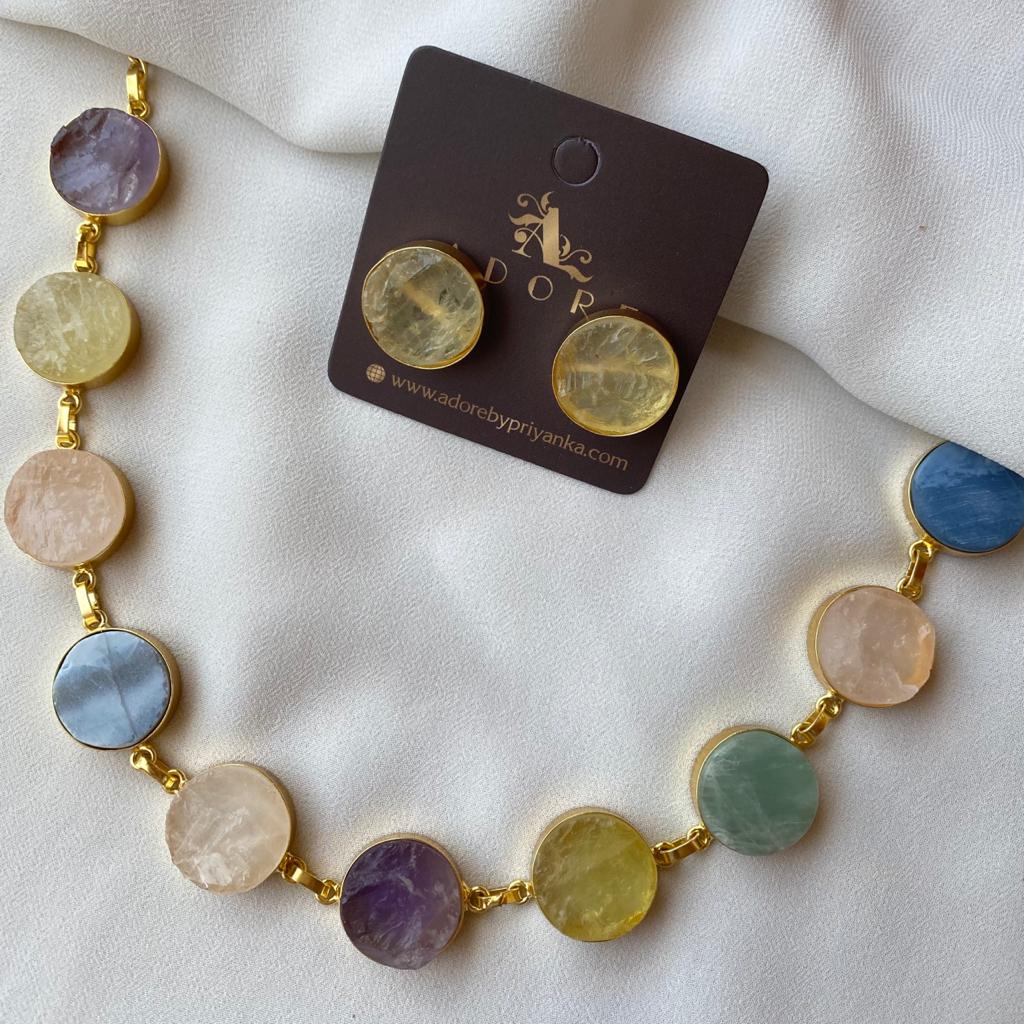 Hariksha Neckpiece with Earrings