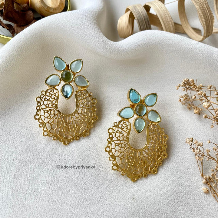 Floral Angel Wings Earring (Colour Option)