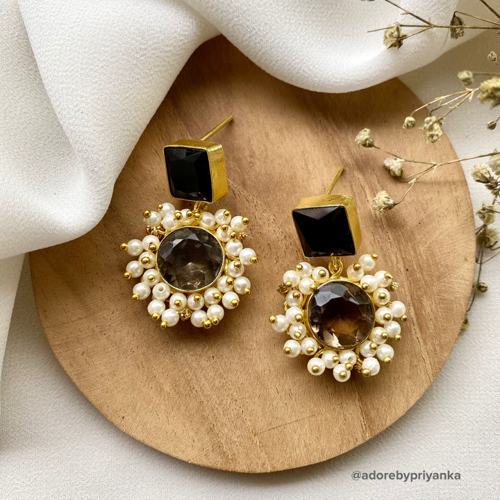 Multicolour Glossy Royal Earrings