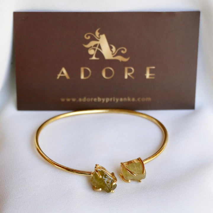 Mabel Eminent Raw Stone Bracelet (Colour Option)