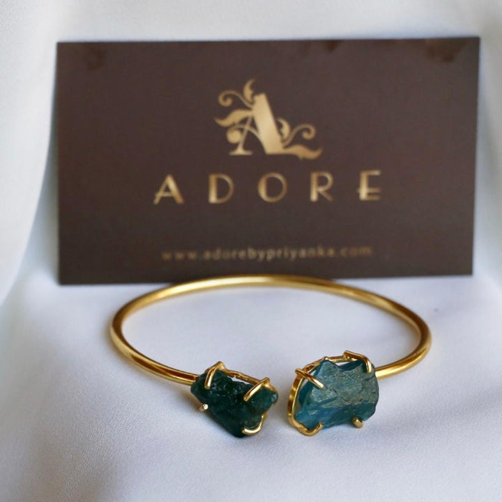 Mabel Eminent Raw Stone Bracelet (Colour Option)