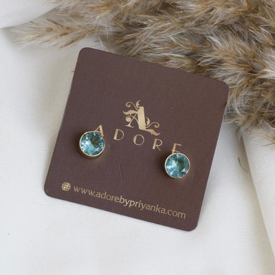 Glossy Round Stud (Colour Option)