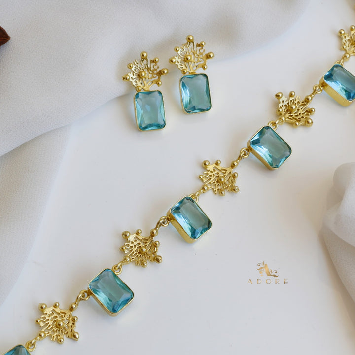 Elite Sparkle Short Neckpiece (1 Layer)