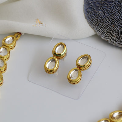 Sharmila Kundan Neckpiece With Earring