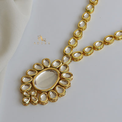 Sharmila Kundan Neckpiece With Earring