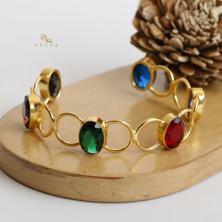 Multicolour Emmeline 6 Stone Bracelet (Colour Option)