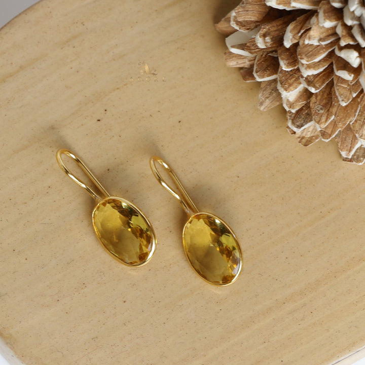 Nayanika Glossy Drop Earrings