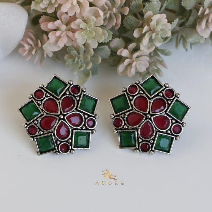 Oberon Pentagon Earring