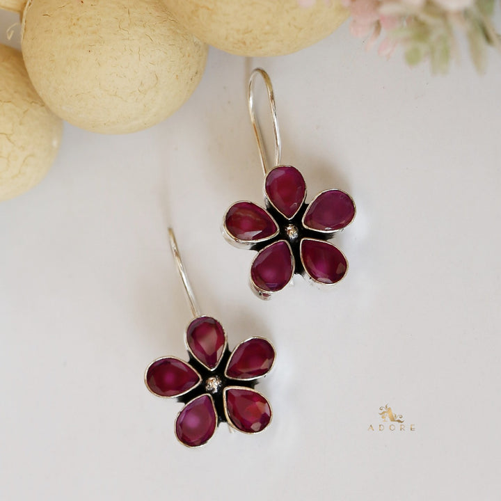 Pillan Flower Drop Earring