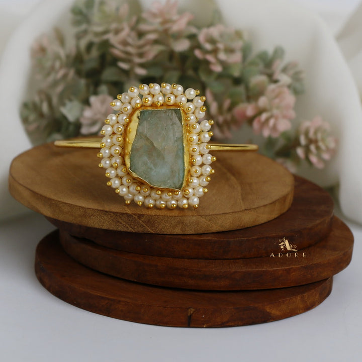 One Stone Raw Stone Bangle (Colour Options)