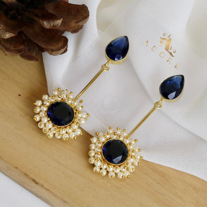 Aabheri Stem Glossy With Pearl Earring